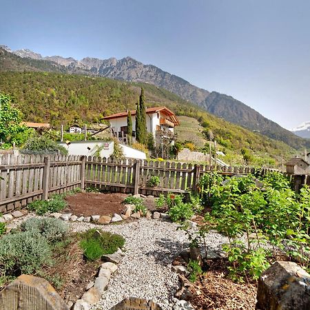 Froehlichhof Wohnung Apfelbluete Lagundo Εξωτερικό φωτογραφία