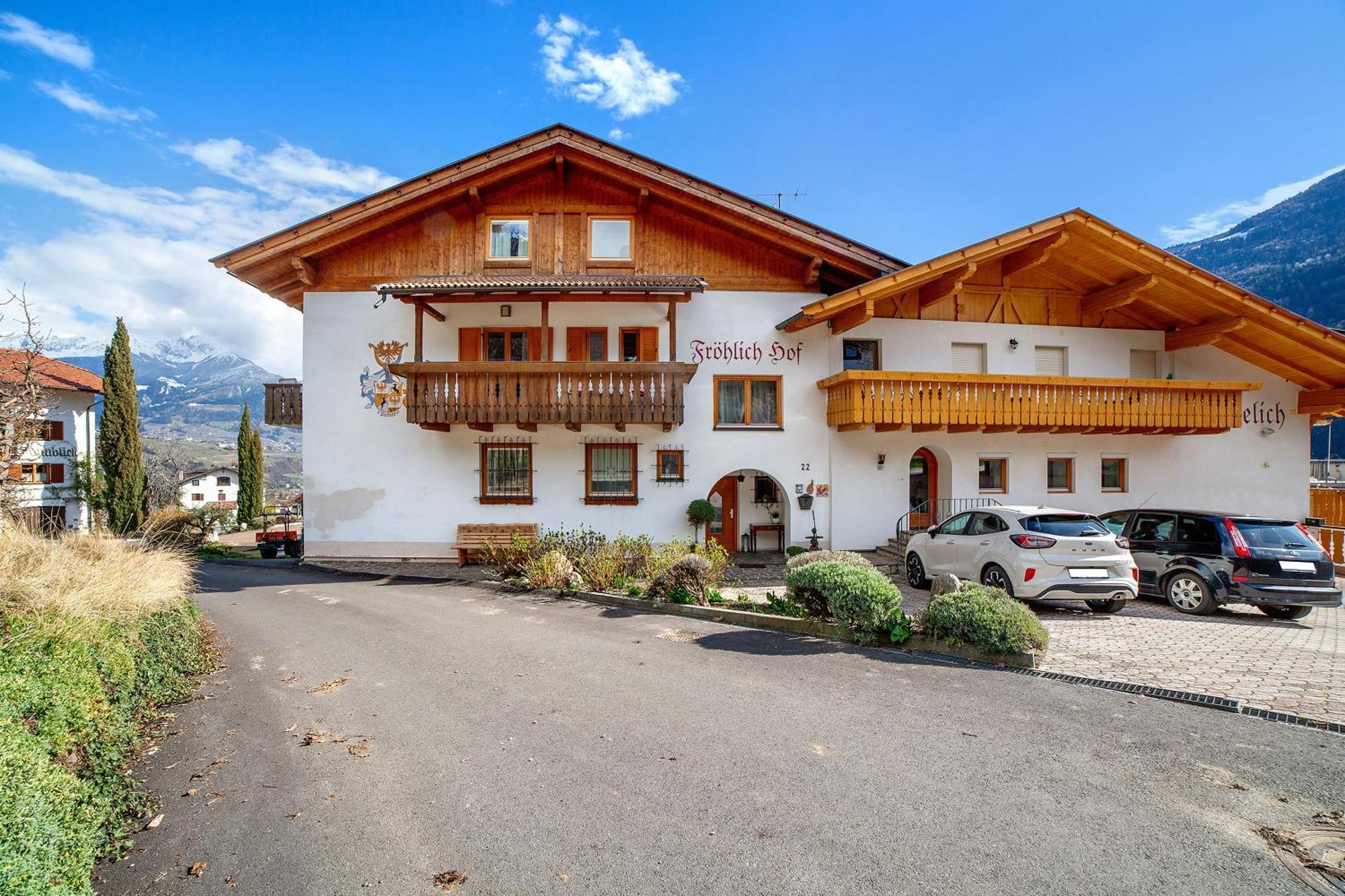 Froehlichhof Wohnung Apfelbluete Lagundo Εξωτερικό φωτογραφία
